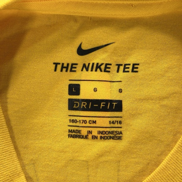 Nike Tee Los Angeles Lakers NBA Basketball Shirt James #23 Size Youth Large - Picture 4 of 8